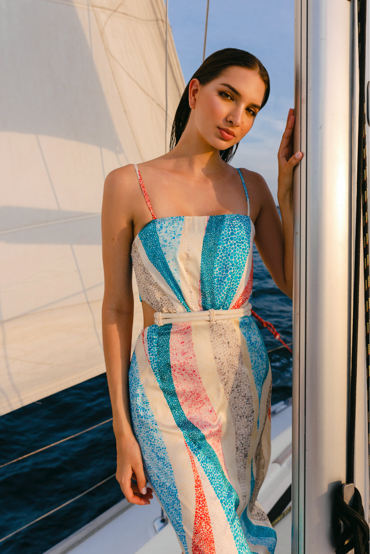 Vestido olas