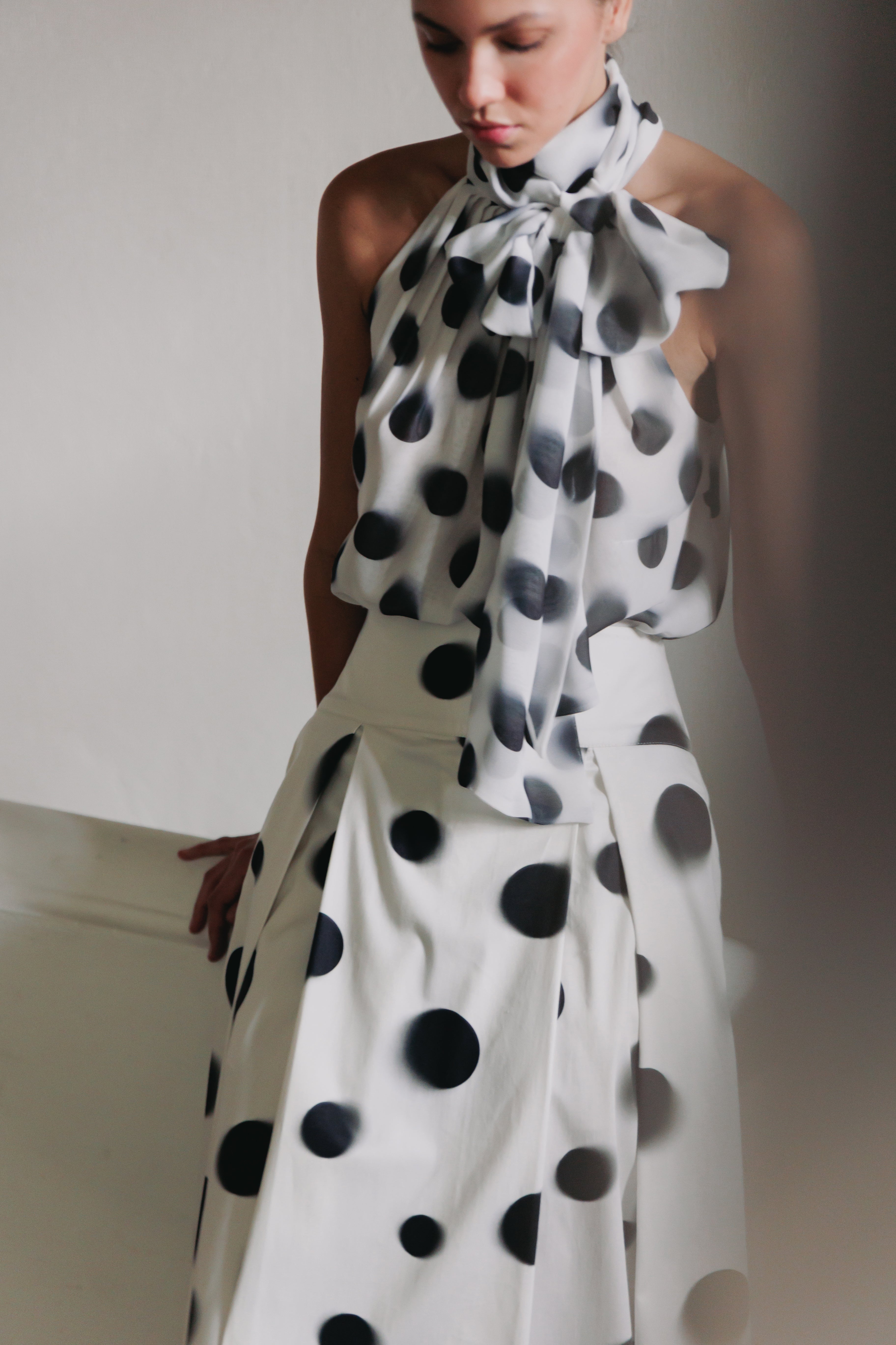 BLUSA CHIFON LUNARES