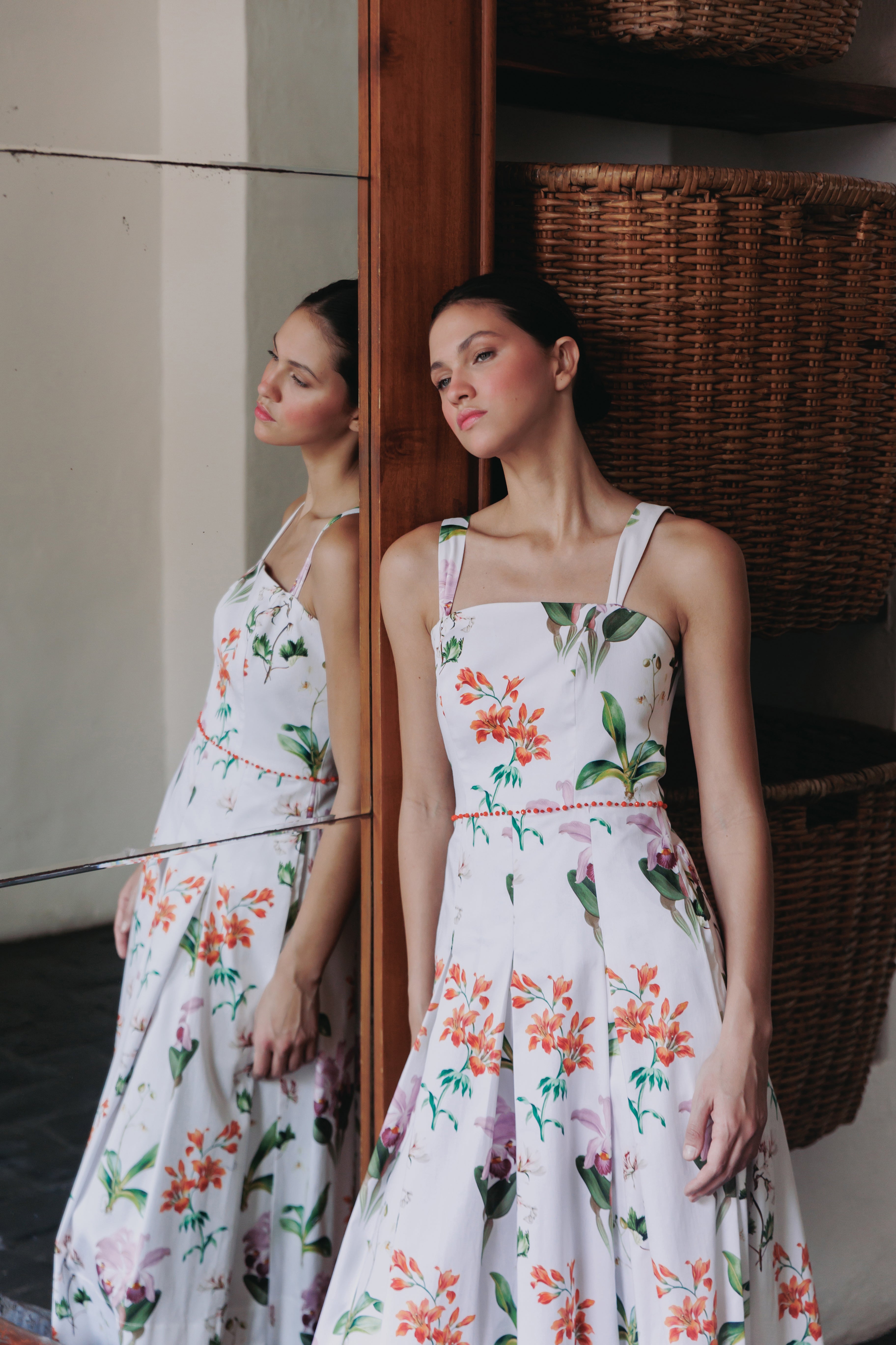 VESTIDO ALGODON ESTAMPADO