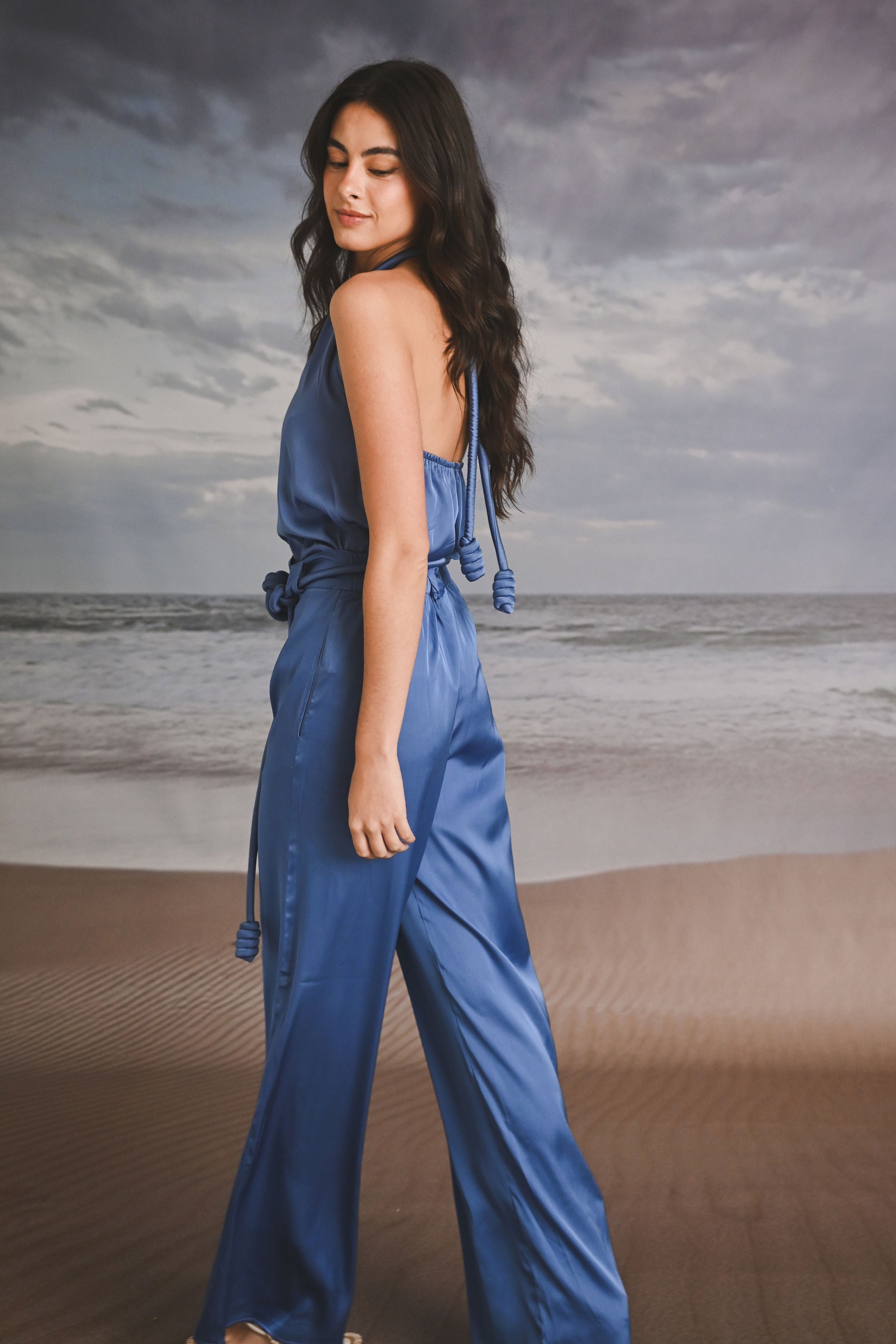 BLUSA HALTER DOBLEFAZ